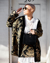 BROCADE PRINT JACKET