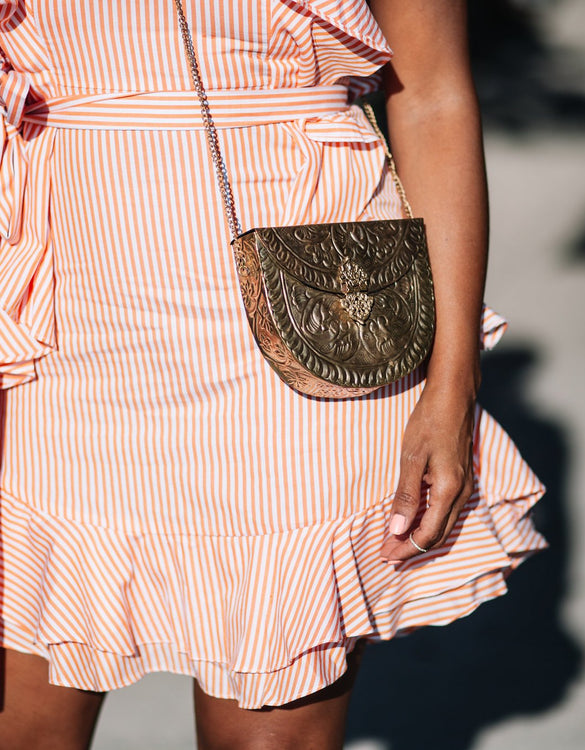 ORANGE MILA DRESS