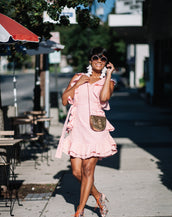 ORANGE MILA DRESS