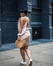 CUTOFF FLORAL DRESS