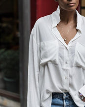 BUTTON DOWN WAVING SHIRT